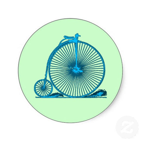 Vintage Bicycle Sticker